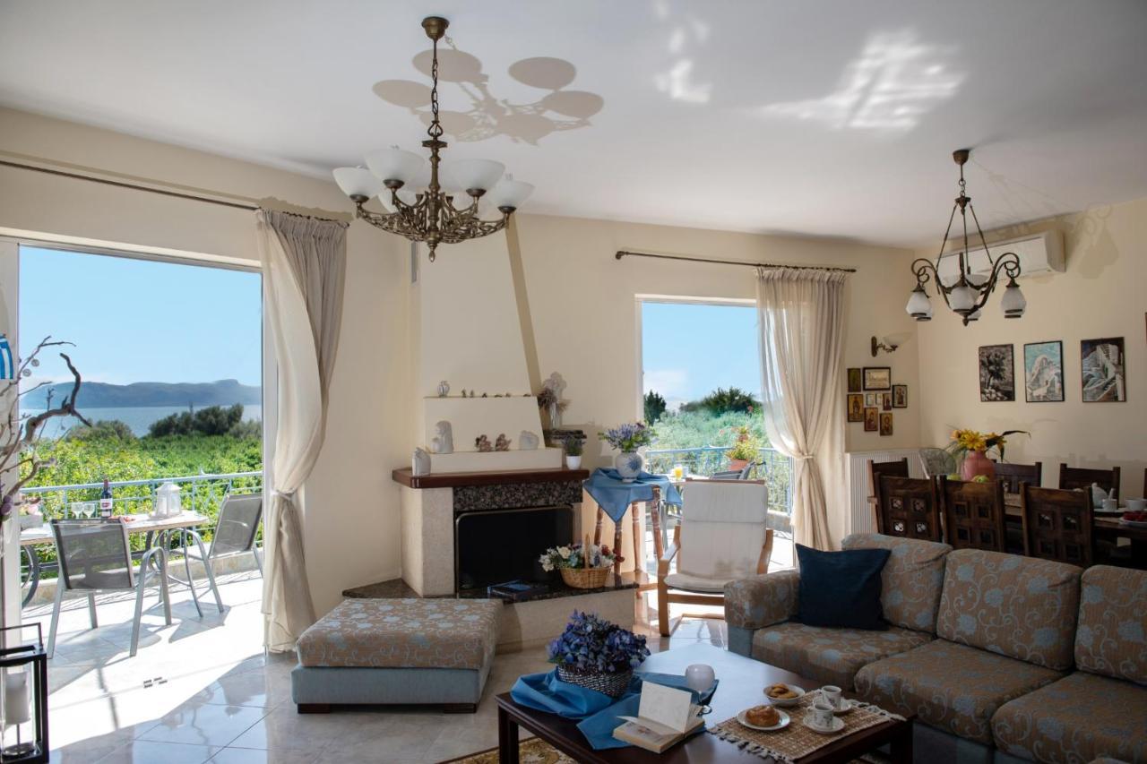 Beachfront Villa Samantha'S Paradise Kivérion Esterno foto