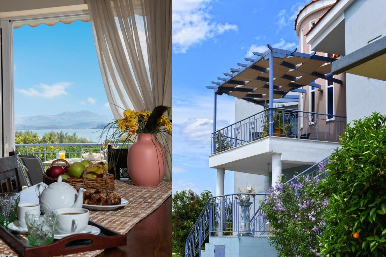 Beachfront Villa Samantha'S Paradise Kivérion Esterno foto